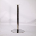 Brief Style Bar Table with Stainless Steel Base